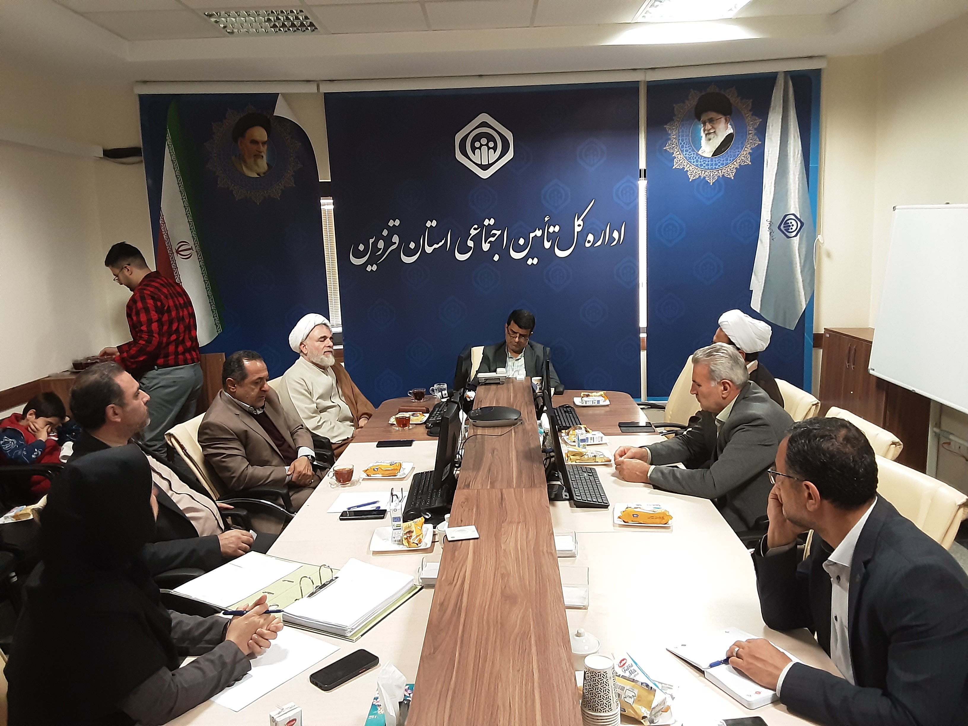 برگزاری نشست خبری با رئیس شورای امر به معروف و نهی از منکر اداره کل تامین اجتماعی